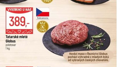 Tatarské mleté Globus