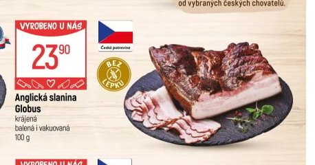 Anglická slanina Globus