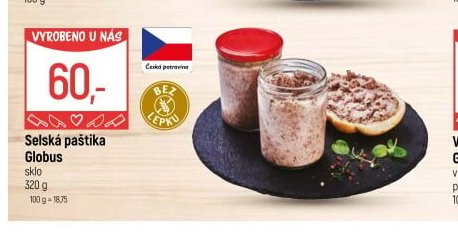 Selská paštika Globus