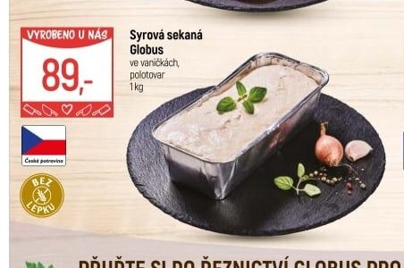 Syrová sekaná Globus