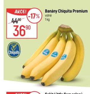 Banány Chiquita Premium