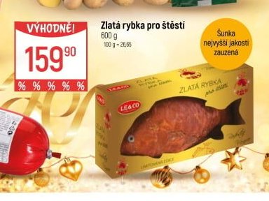 Zlatá rybka pro štěstí - Globus akcniletaky.com