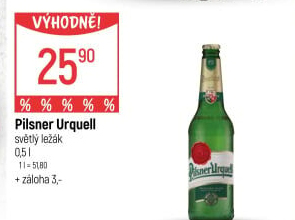 Pivo Pilsner Urquell