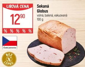 Sekaná masová Globus