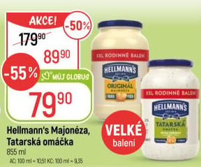 Tatarská omáčka Hellmann'