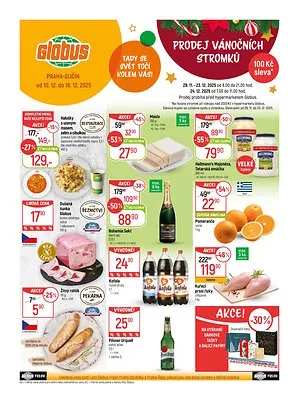 akční leták Globus 10.12.2025-16.12.2025