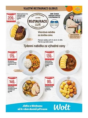 akční leták Globus 10.12.2025-16.12.2025