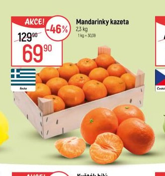 Mandarinky kazeta