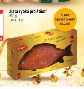 Zlatá rybka pro štěstí