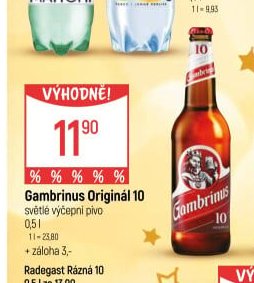 Gambrinus Originál 10
