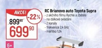 RC Brianovo auto Toyota Supra