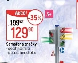Semafor a značky