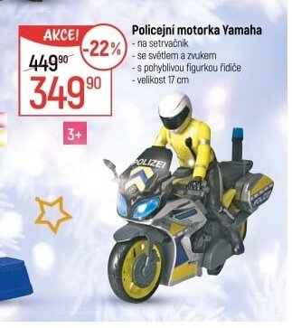Policejní motorka Yamaha