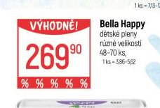 Bella Happy dětské plenky
