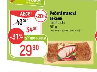 Pečená masová sekaná