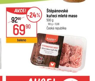 Štěpánovské kuřecí mleté maso