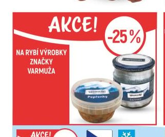 Na rybí výrobky značky Varmuža