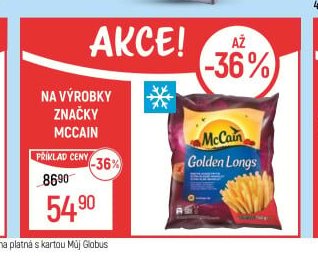 Na výrobky značky McCain