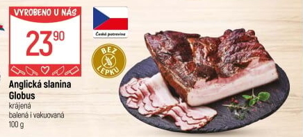 Anglická slanina Globus