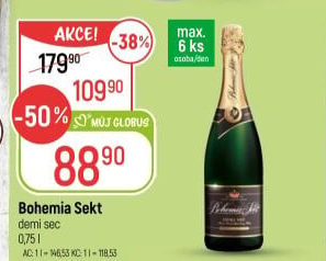 Bohemia Sekt Demi Sec