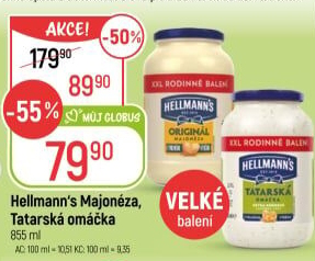 Tatarská omáčka Hellmann'