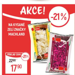 Zelí bílé kysané Machland