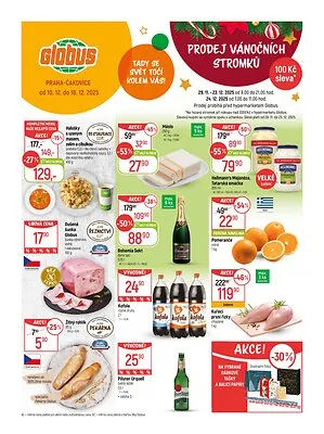 akční leták Globus 10.12.2025-16.12.2025