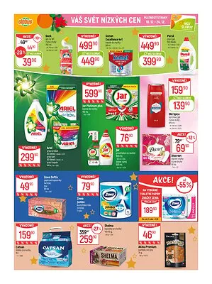 akční leták Globus 10.12.2025-16.12.2025