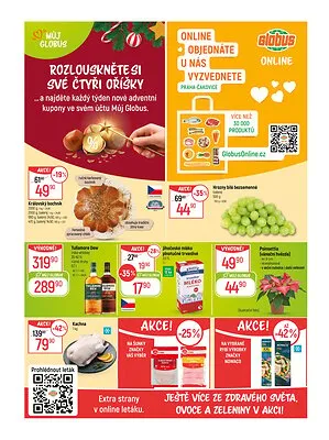 akční leták Globus 10.12.2025-16.12.2025