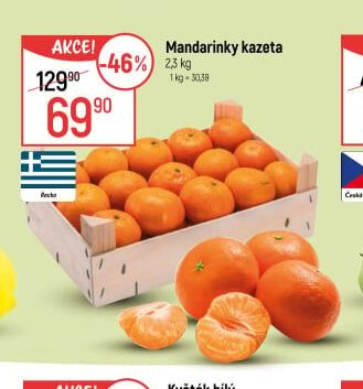 Mandarinky kazeta