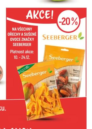 Ořechy a sušené ovoce Seeberger