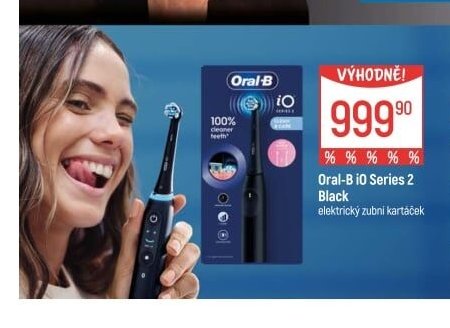 Oral-B iO Series 2 Black elektrický zubní kartáček