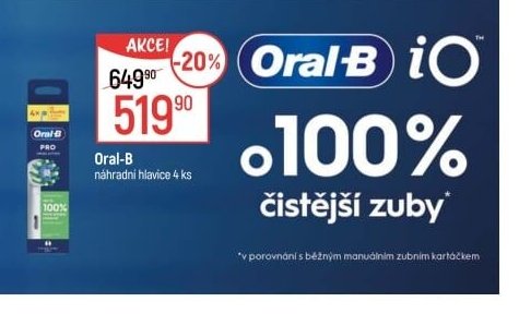 Oral-B náhradní hlavice 4 ks