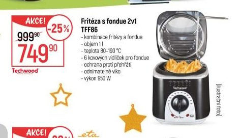 Fritéza s fondue TFF86 - Globus akcniletaky.com