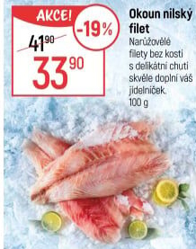 Okoun nilský filety