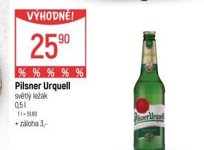 Pivo Pilsner Urquell