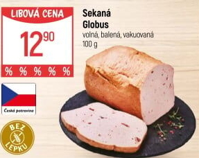 Sekaná masová Globus