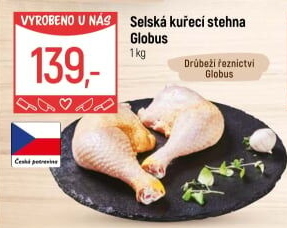 Selská kuřecí stehna Globus
