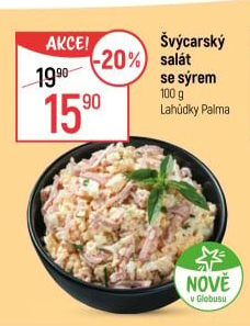 Švýcarský salát se sýrem