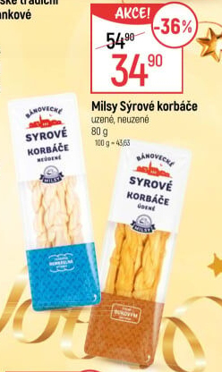 Sýr Korbáčky bánovecké Milsy