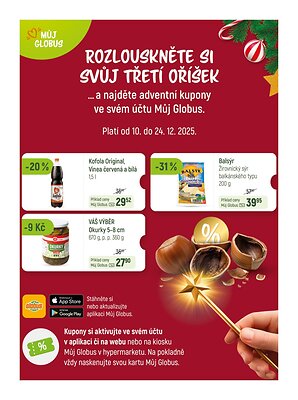 akční leták Globus 10.12.2025-16.12.2025
