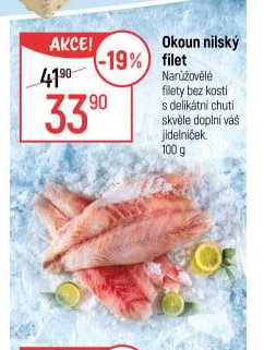 Okoun nilský filet