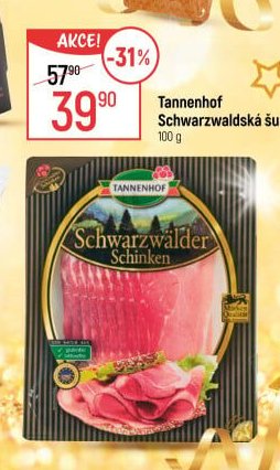 Tannenhof Schwarzwaldská šunka