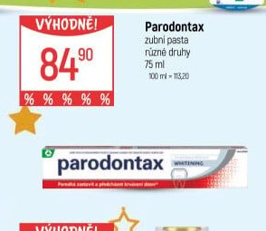 Parodontax zubní pasta