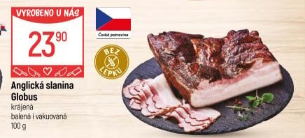 Anglická slanina Globus