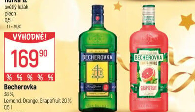 Becherovka Grapefruit &