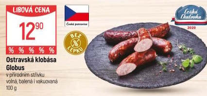 Ostravská klobása Globus