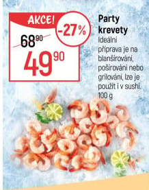 Párty krevety
