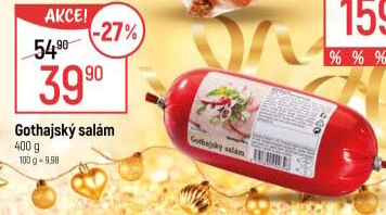 Salám Gothaj Příbramská uzenina