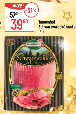 Šunka schwarzwaldská Tannenhof